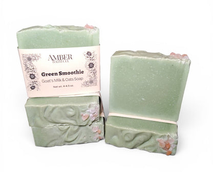 Green Smoothie | Essential Oils, Goat's Milk + Tallow Soap