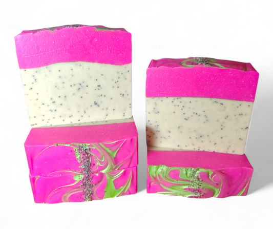 Dragonfruit Hibiscus Goat's Milk & Tallow Soap