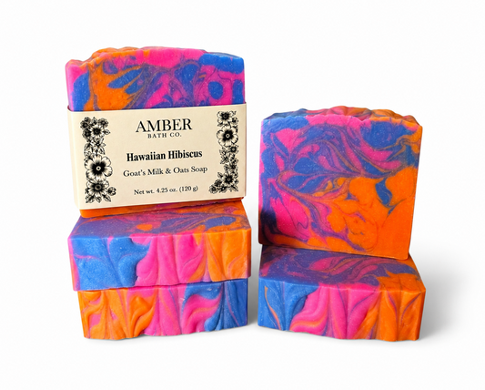 Hawaiian Hibiscus | Tallow & Goat's Milk Soap