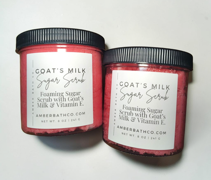 Goat's Milk Foaming Sugar Scrub | 40 Scents | 8.5 oz.