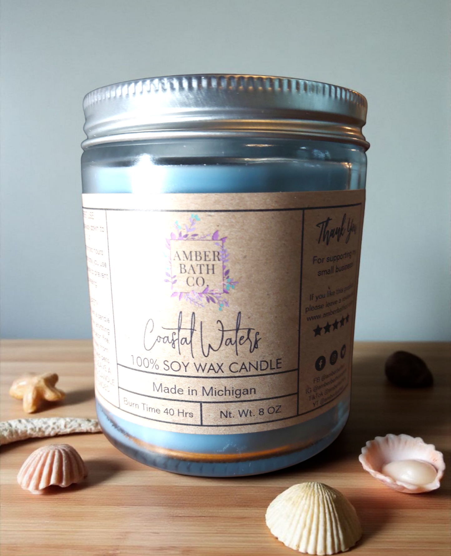 3-Piece Soy Candle Set | 8 oz. Each | FREE SHIPPING