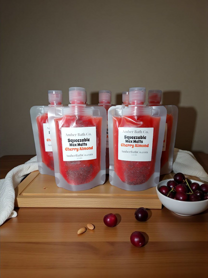 Cherry Almond Squeezable Wax Melts - 3.5 oz.