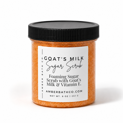 SEASONAL Goat's Milk Foaming Sugar Scrub | Fall Collection | 8.5 oz.