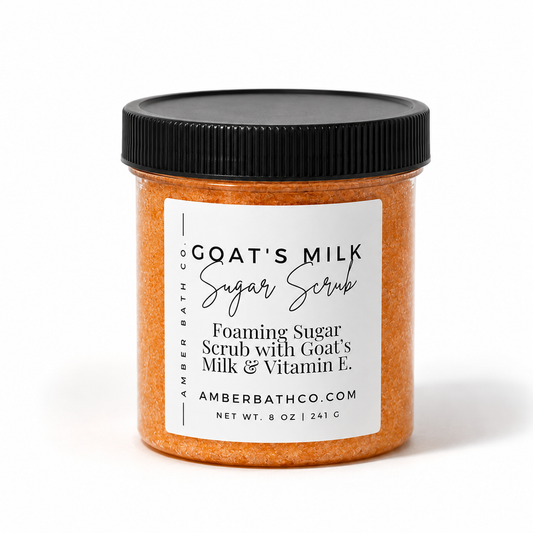 SEASONAL Goat's Milk Foaming Sugar Scrub | Fall Collection | 8.5 oz.