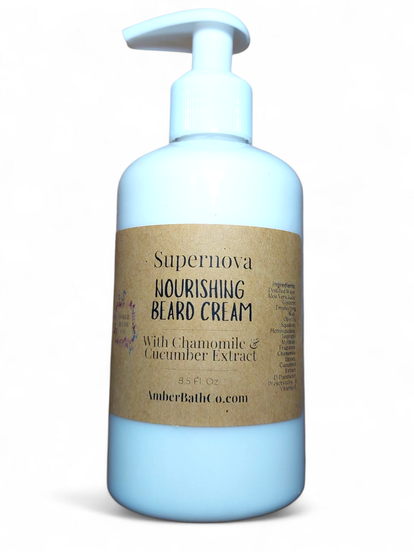 Nourishing Beard Cream - 8.5 oz Pump Bottle