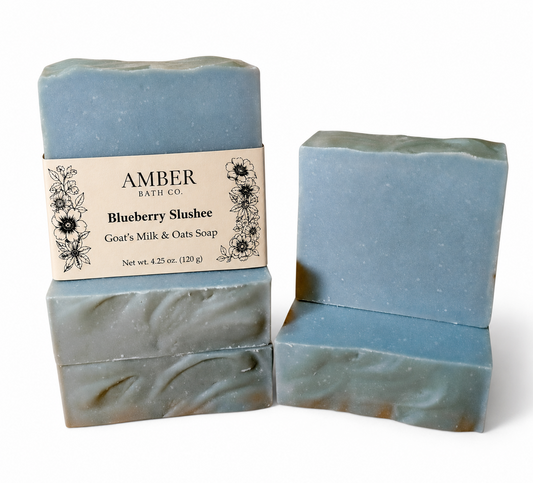 Blueberry Slushee | Tallow + Goat's Milk Soap