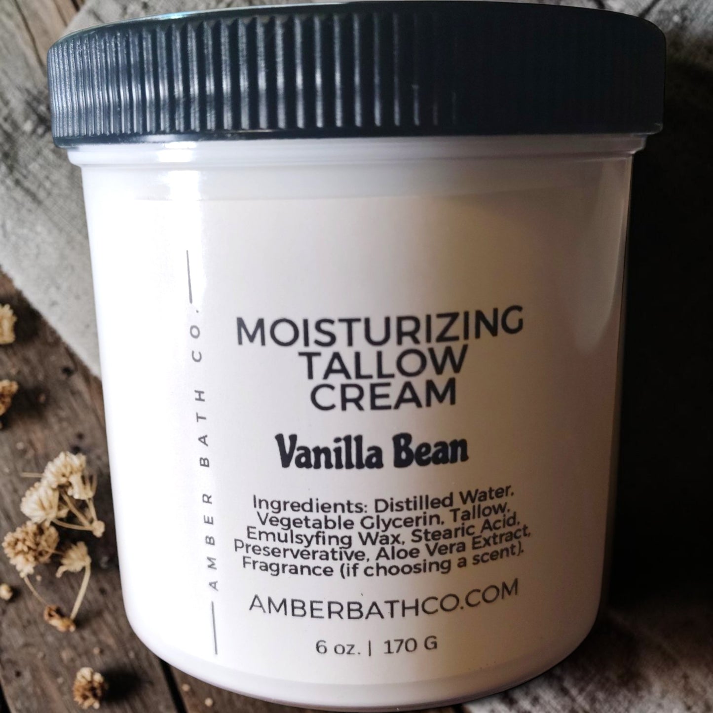 Tallow Body Butter Cream | 6.5 oz. | Silky + Non-Greasy | Choice of Scent