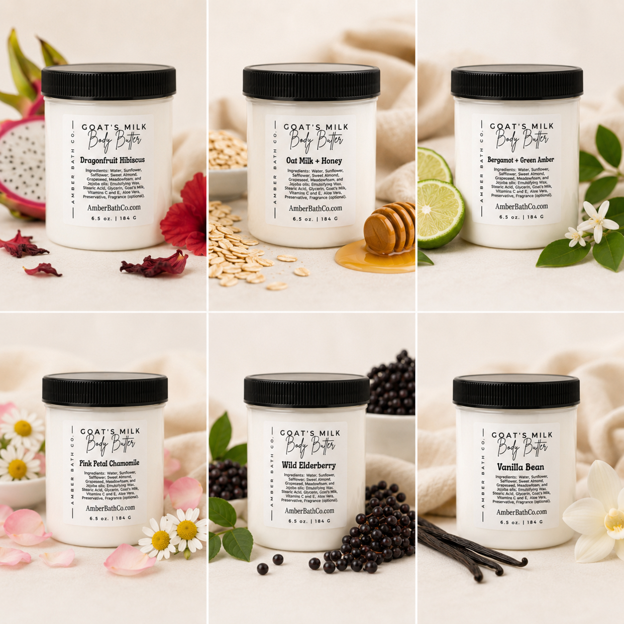 Goat's Milk Body Butter | 6.5 oz. | Choice of Scent
