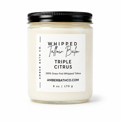 Whipped Grass-Fed Tallow Balm | 6 oz. | Choice of Scent