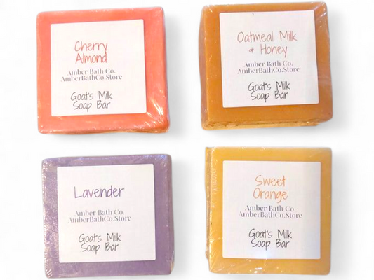 Custom Goat's Milk Soap Bars - 50 Scents