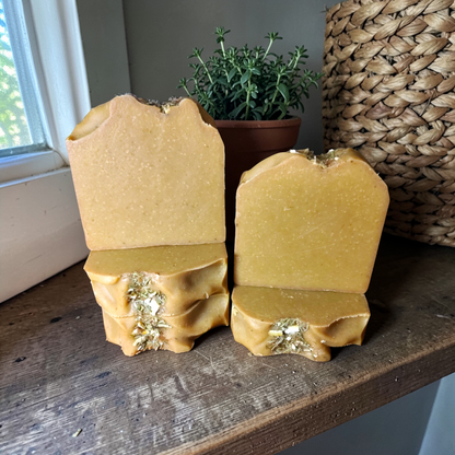 Lemongrass + Rosemary | Essential Oils + Tallow Soap