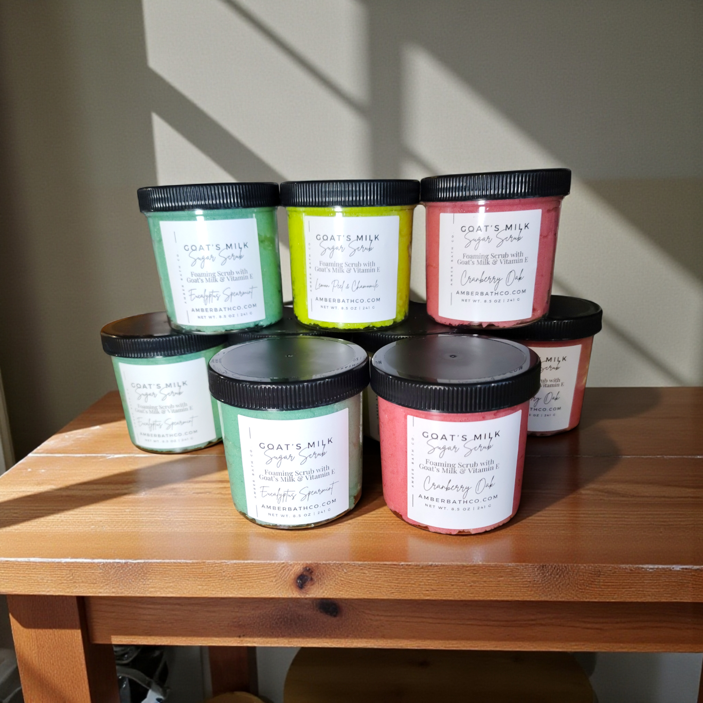 Goat's Milk Foaming Sugar Scrub | Choice of Scent