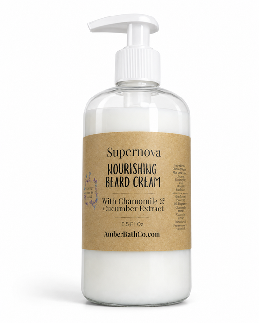 Nourishing Beard Cream | 8.5 oz Pump | Choice of Scent