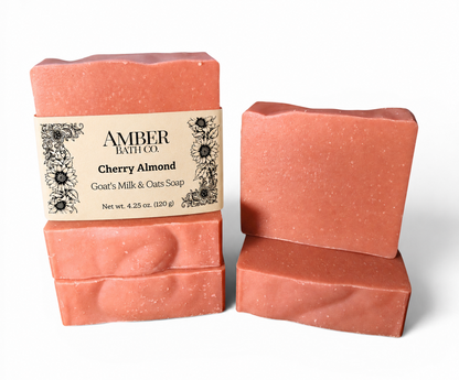 Cherry Almond | Tallow + Goat's Milk Soap