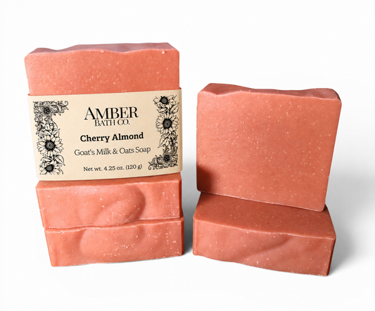 Cherry Almond | Tallow + Goat's Milk Soap