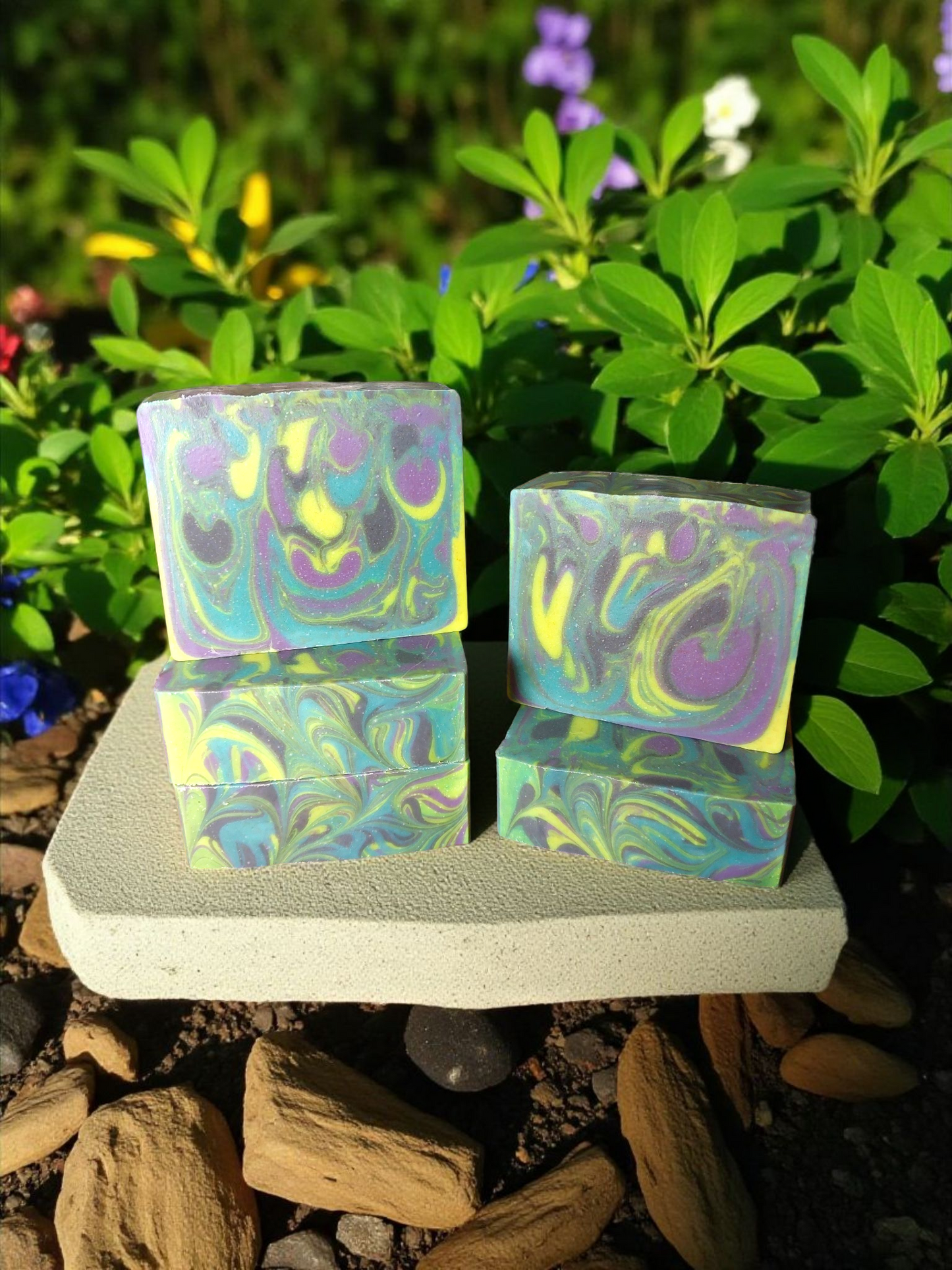 Peacock Feather Tallow Soap