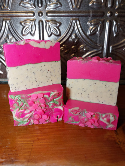 Dragonfruit Hibiscus Soap