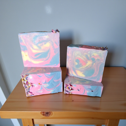 Pink Petal Chamomile Goat's Milk Soap