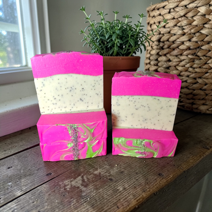 Dragonfruit Hibiscus Goat's Milk & Tallow Soap