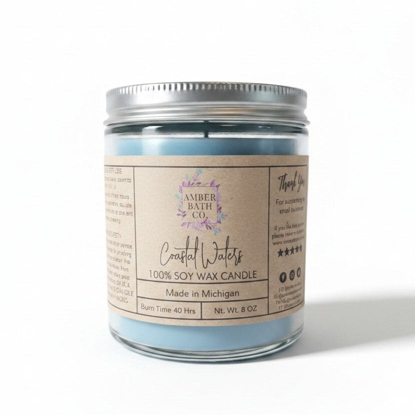 Coastal Waters Soy Candle | 8 oz.