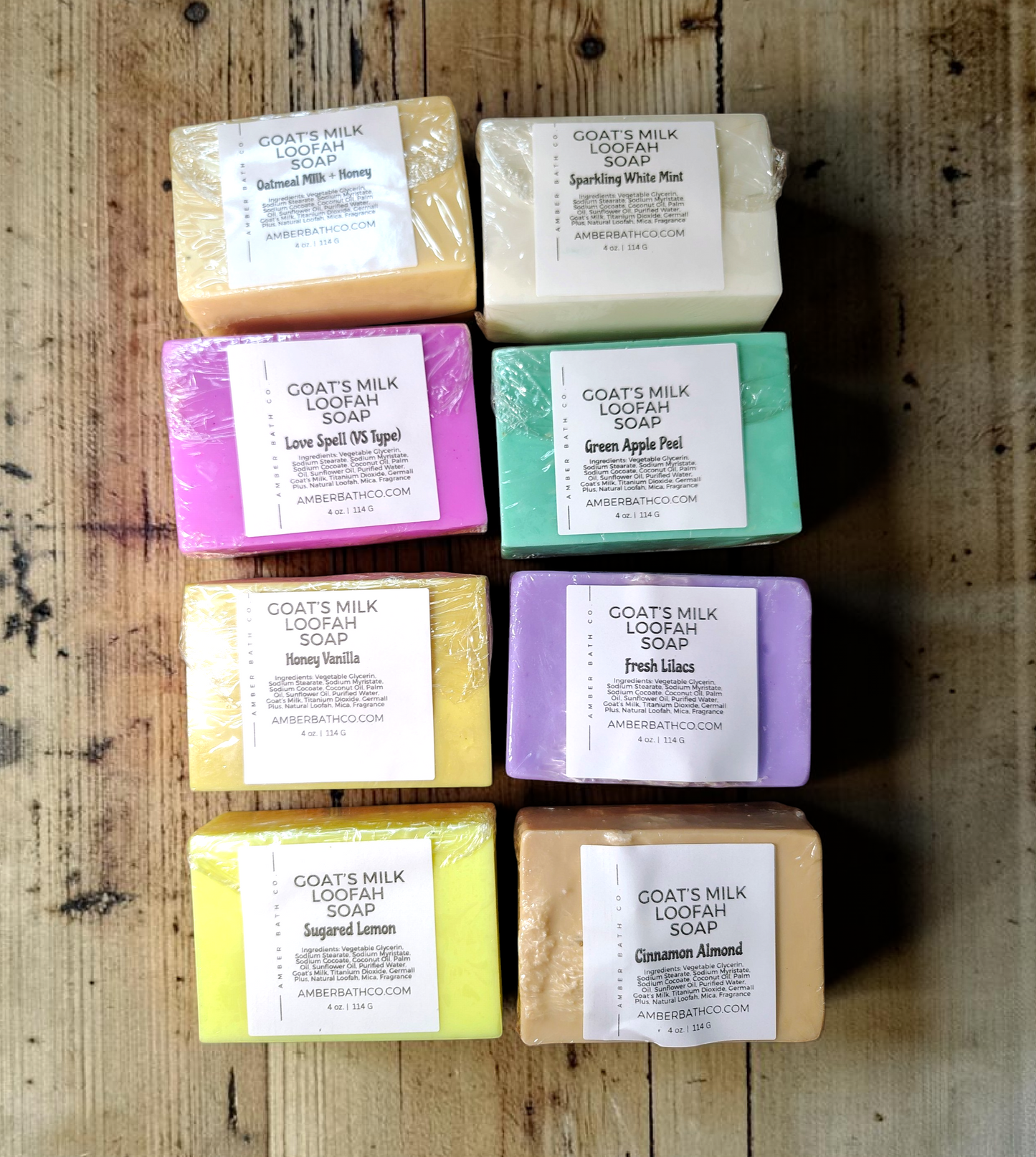 Loofah Goat's Milk Soap | Choice of Scent