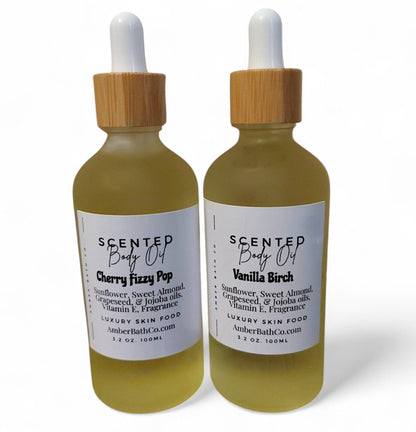 Scented Body Oil | 50 Scent Options | 3.2 oz.