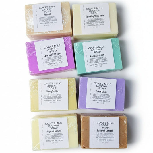 Loofah Goat's Milk Soap | Choice of Scent