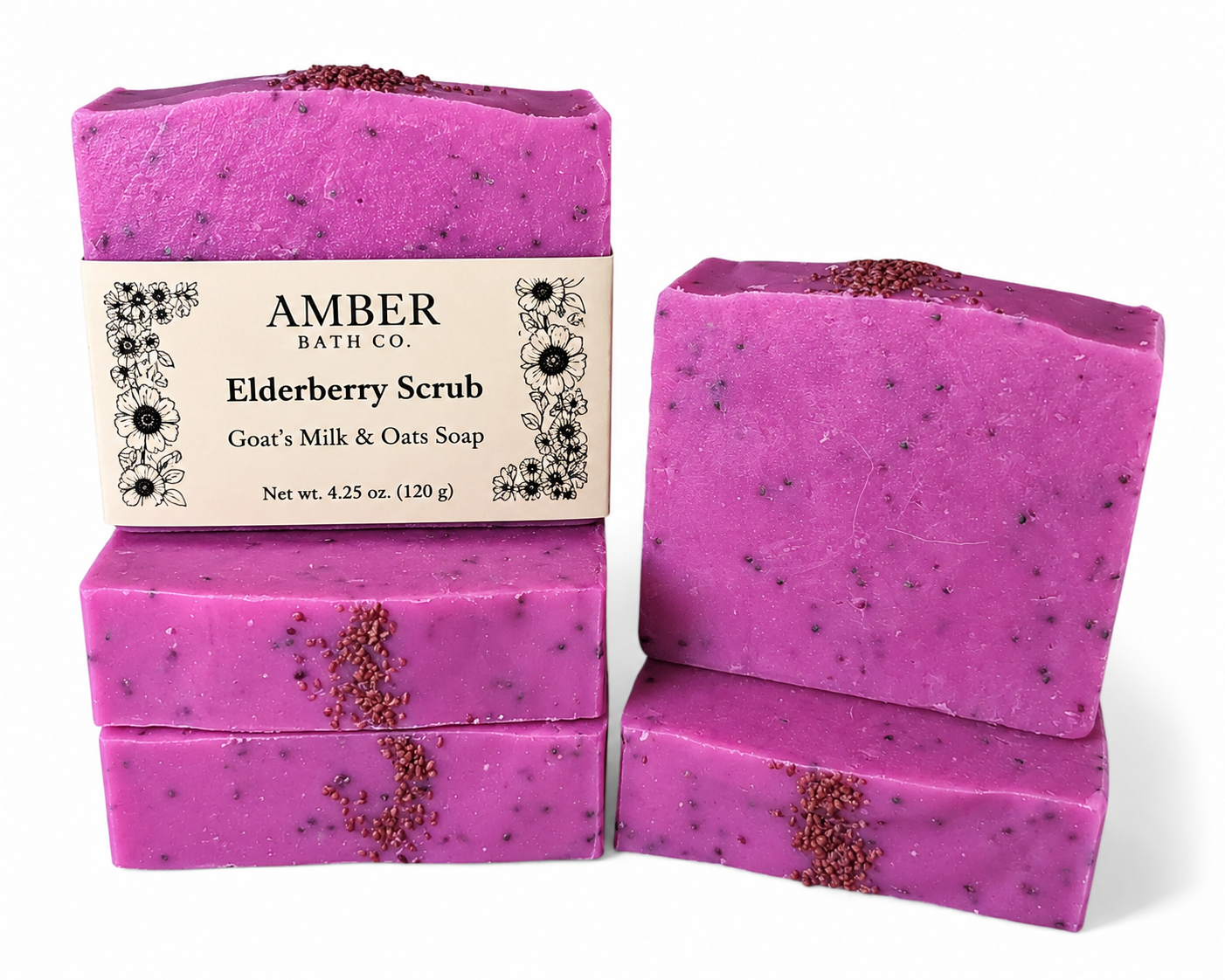 Elderberry Scrub | Goat's Milk Soap