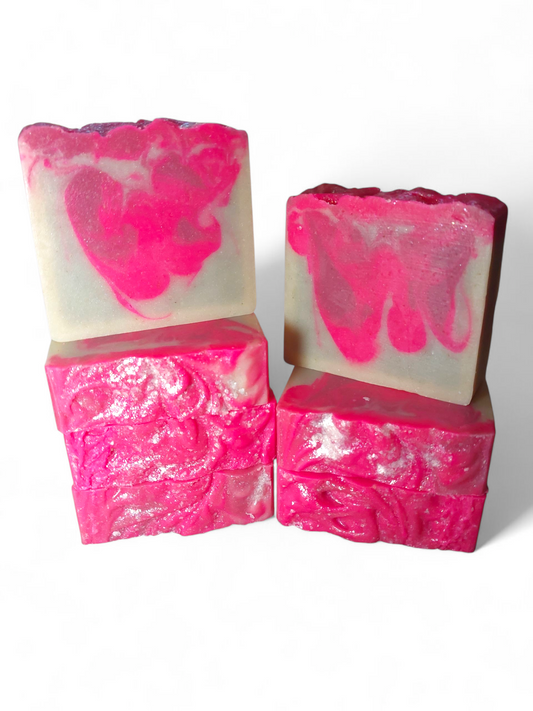 Pink Crystal Soap
