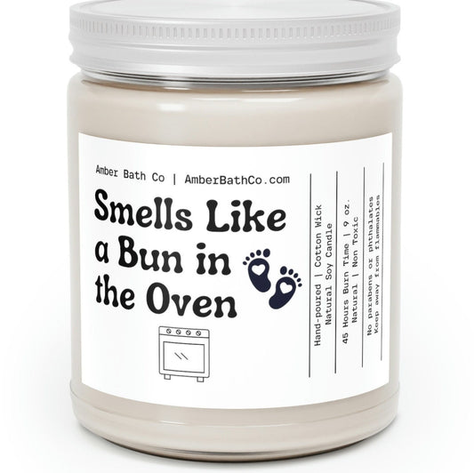 Bun in the Oven Candle - Amber Bath Co.