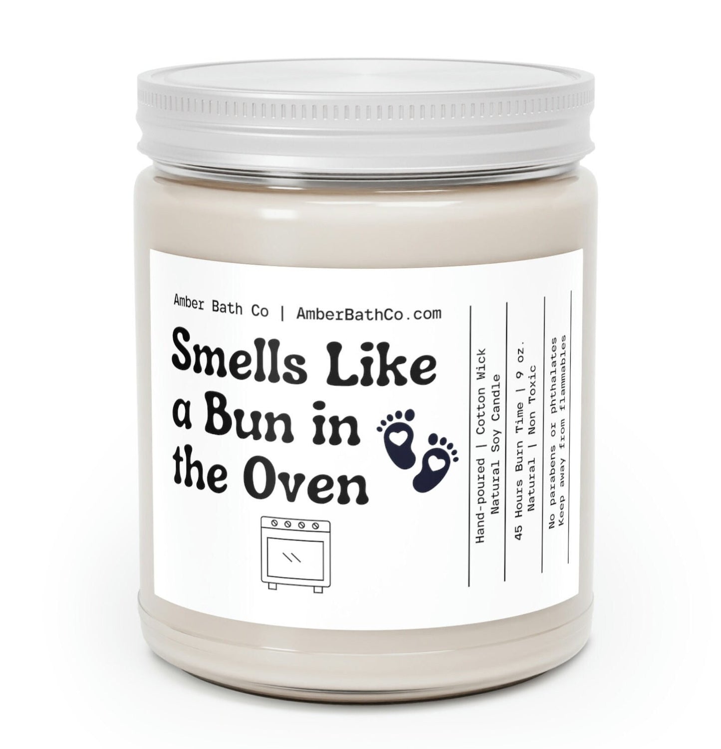 Bun in the Oven Candle - Amber Bath Co.