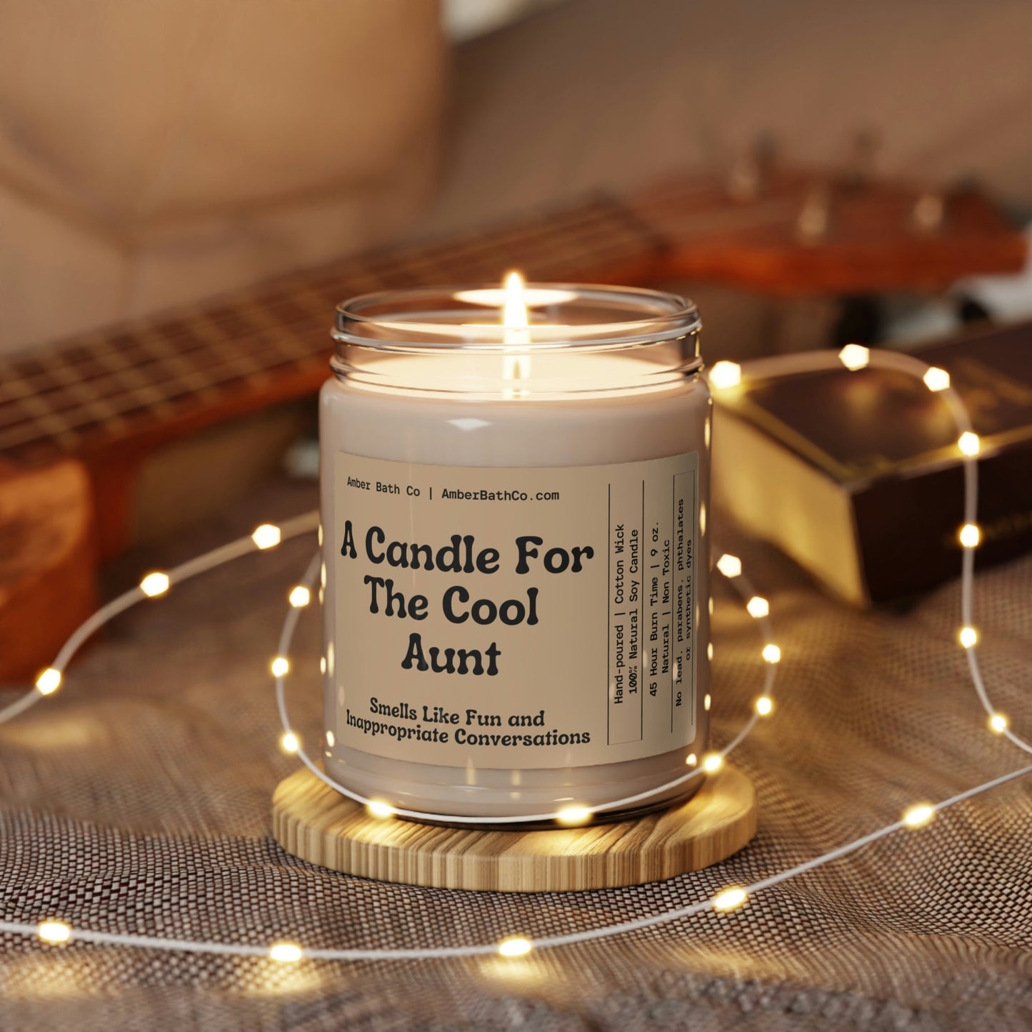 A Candle For the Cool Aunt - Amber Bath Co.