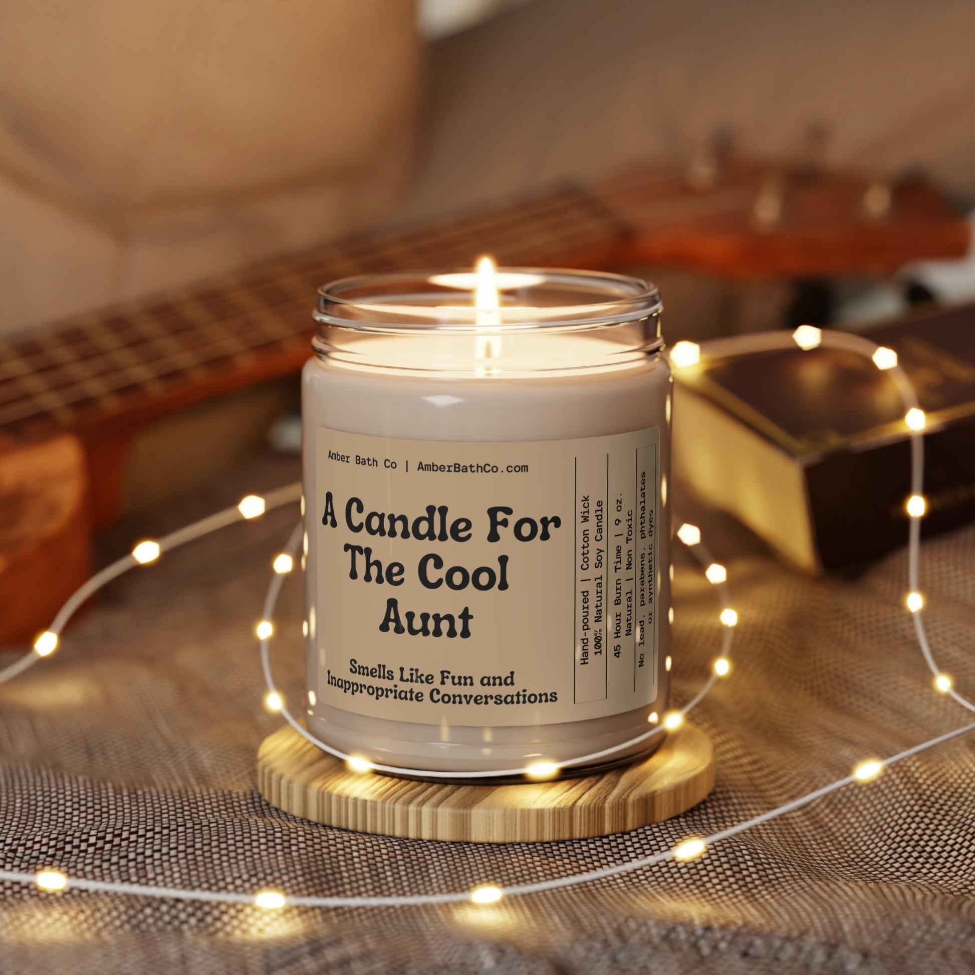A Candle For the Cool Aunt - Amber Bath Co.