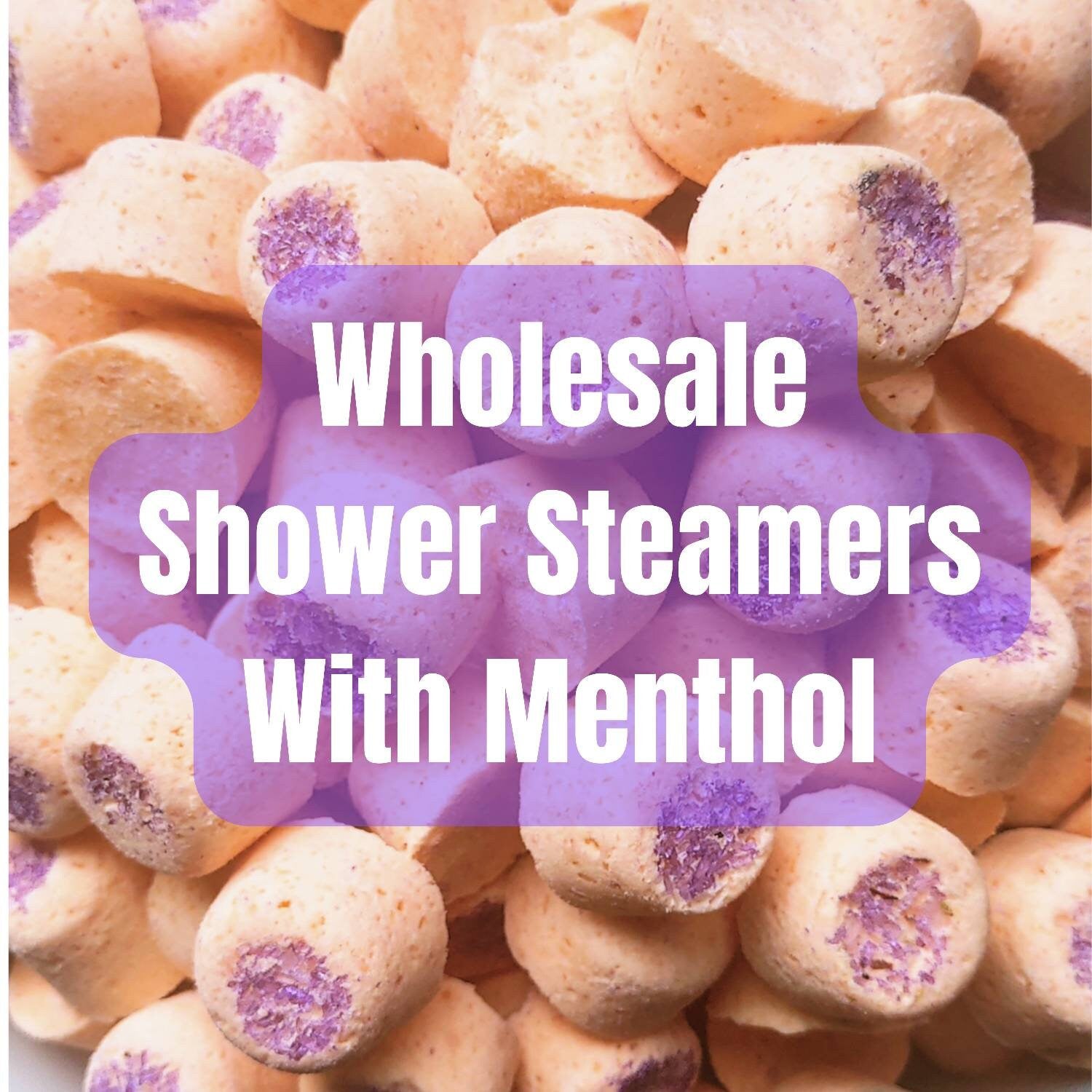 Menthol Shower Steamers - Amber Bath Co.