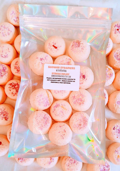 Menthol Shower Steamers - Amber Bath Co.