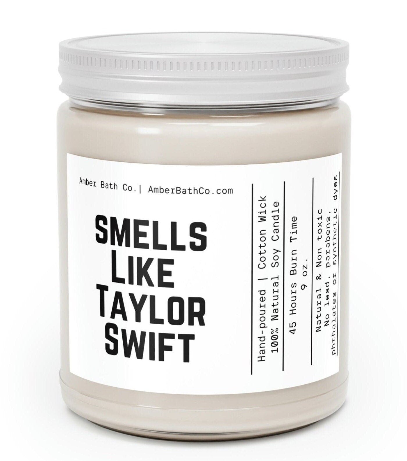 Taylor Swift Candle - Amber Bath Co.