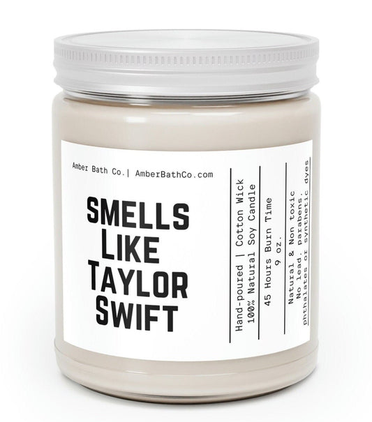Taylor Swift Candle - Amber Bath Co.