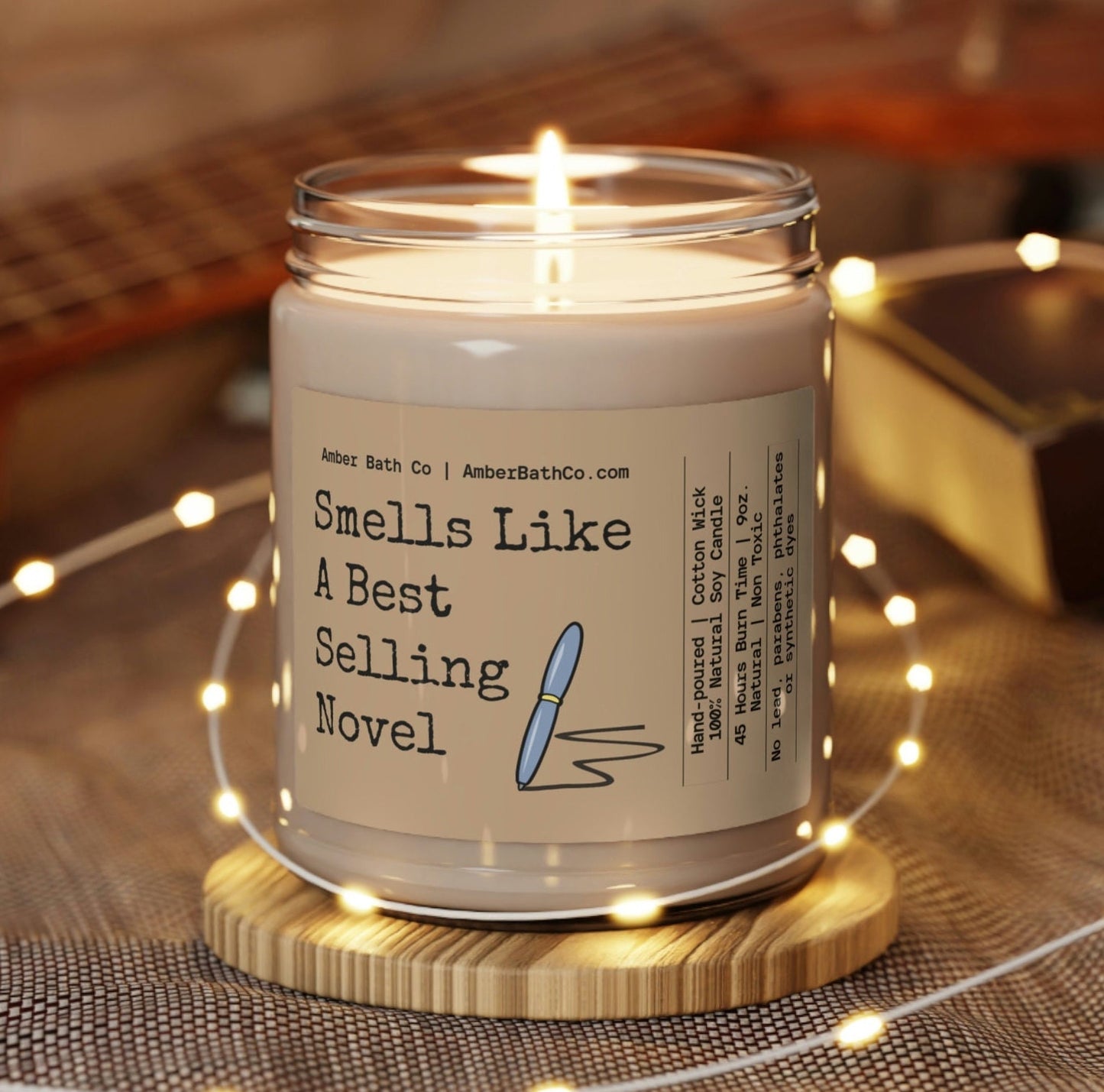 Best Selling Novel Candle - Amber Bath Co.