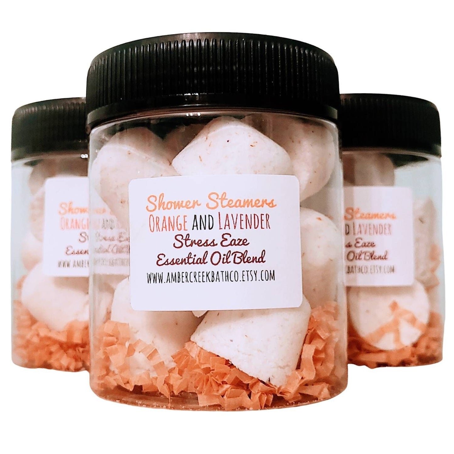 Lavender Orange Shower Steamers