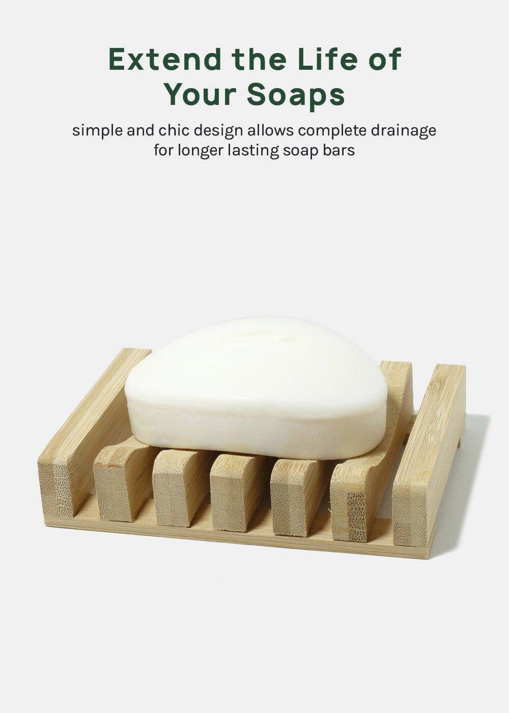 Organic Bamboo Soap Dish